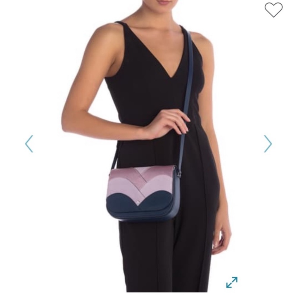 Kate Spade Unique Nadine Purple Crossbody Bag